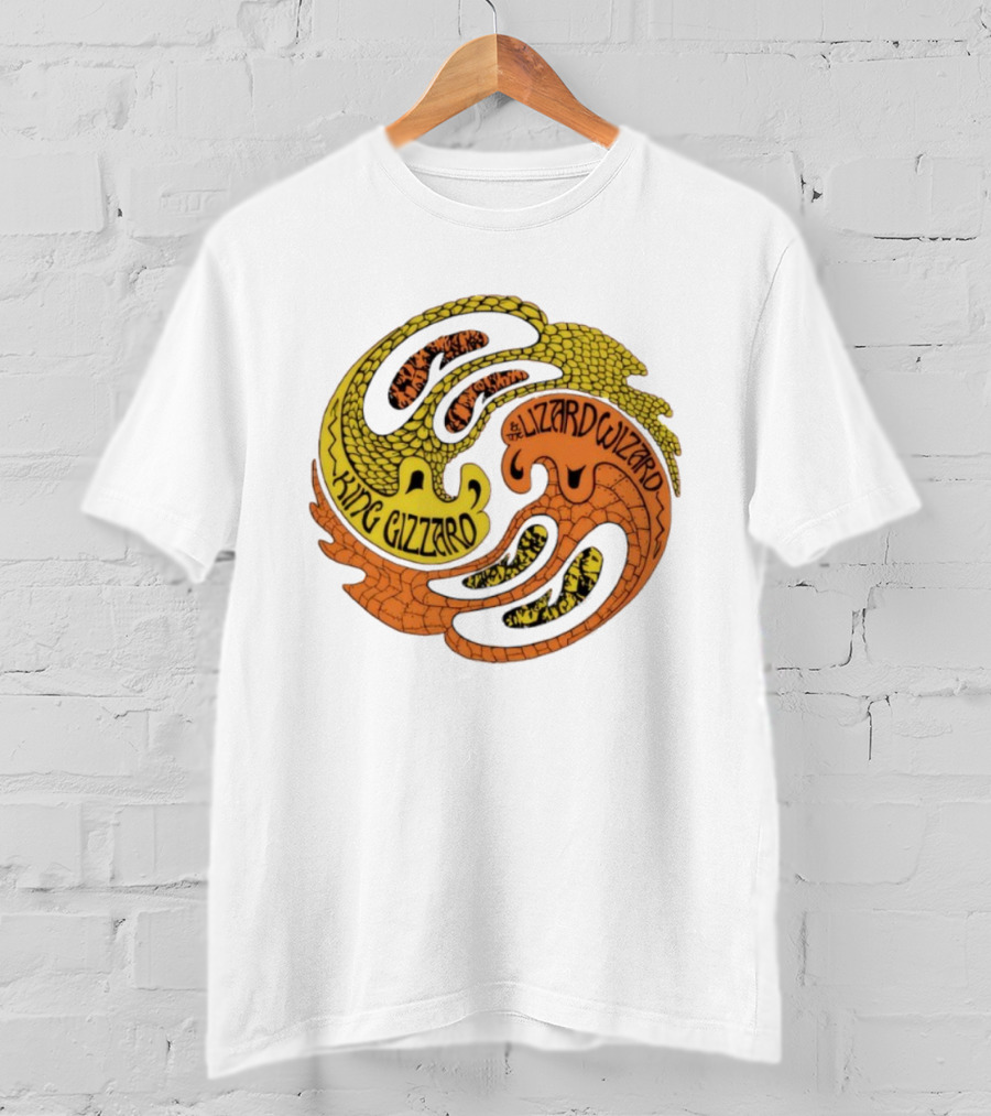 King Gizzard Lizard Wizard Psychedelic Dragon Circle T-Shirt