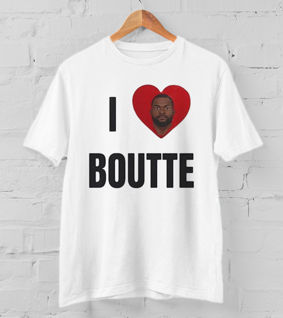 I Love Boutte New England Patriots Kayshon Boutte T-Shirt