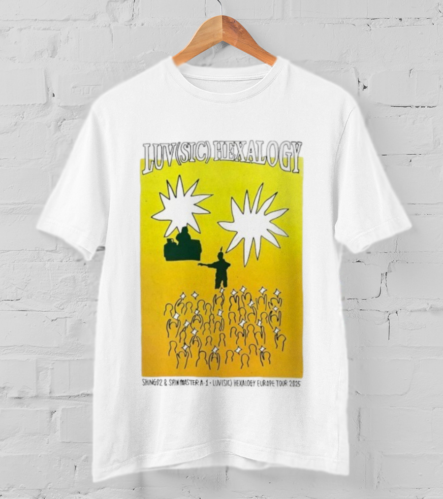 Shing02 Luv Sic Hexalogy Europe Tour 2025 T-Shirt