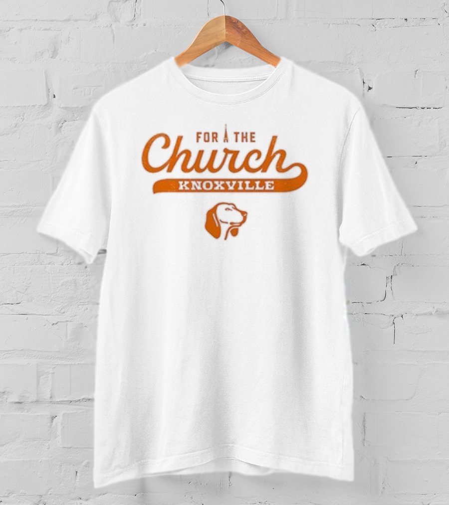 Tennessee Volunteers For The Church Knoxville Tennessee T-Shirt