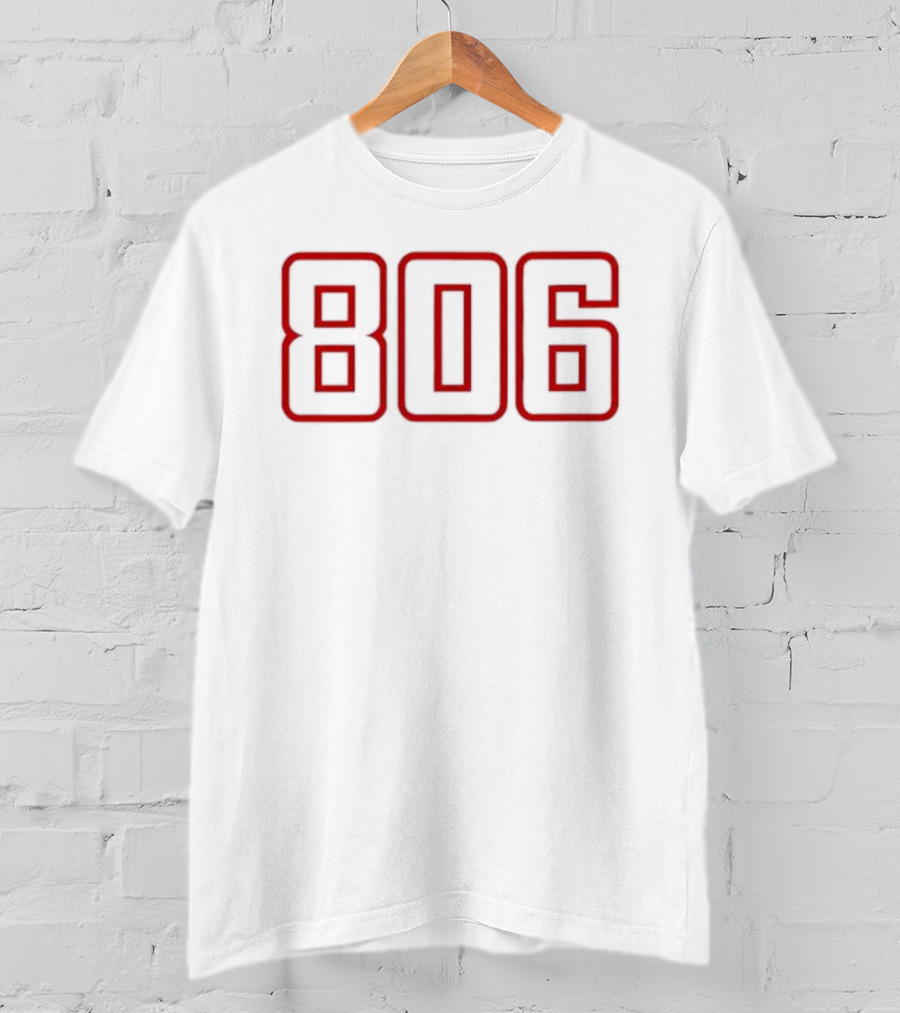 Texas Tech Red Raiders Football Alumni Project 806 T-Shirt