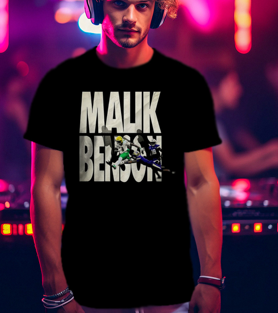 Malik Benson Ducks Triumph Over Huskies 26-14 T-Shirt