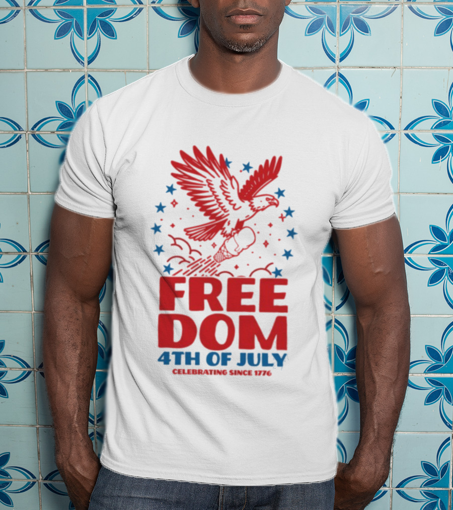 Andy’s Frozen Custard Freedom Eagle 4th Of July Celebrating Since 1776 T-Shirt