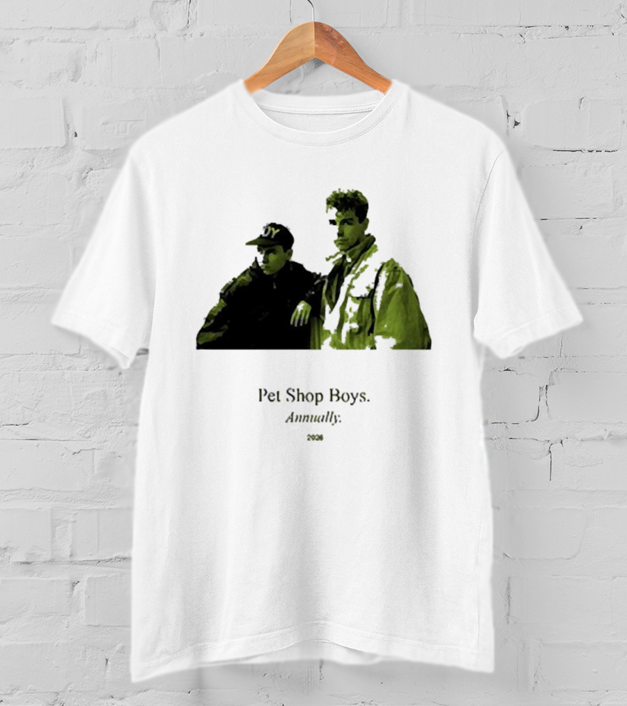 Pet Shop Boys Annually 2026 T-Shirt