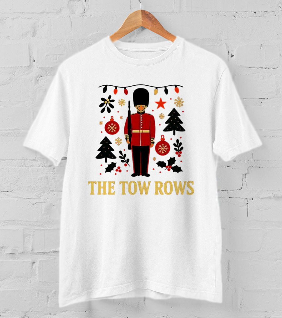 British Royal Guard Christmas The Tow Rows Festive Holiday T-Shirt