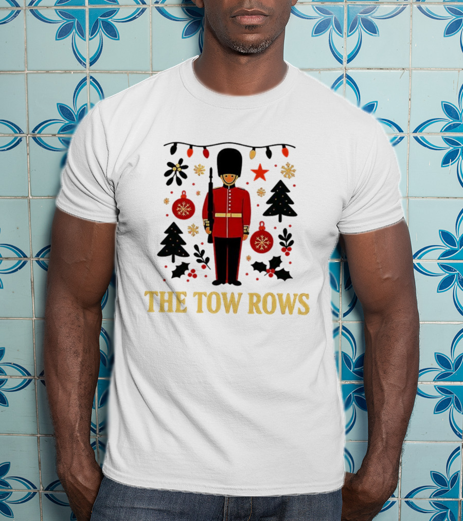 British Royal Guard Christmas The Tow Rows Festive Holiday T-Shirt