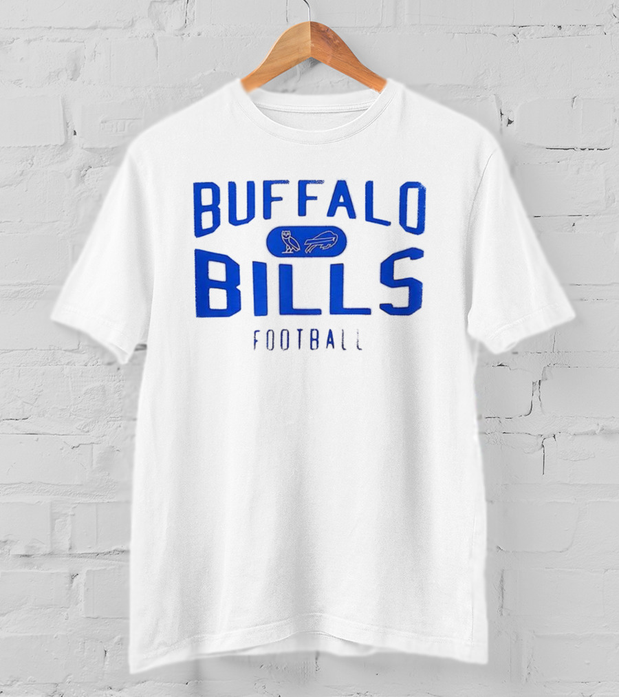 Buffalo Bills OVO Collaboration Football Branding T-Shirt