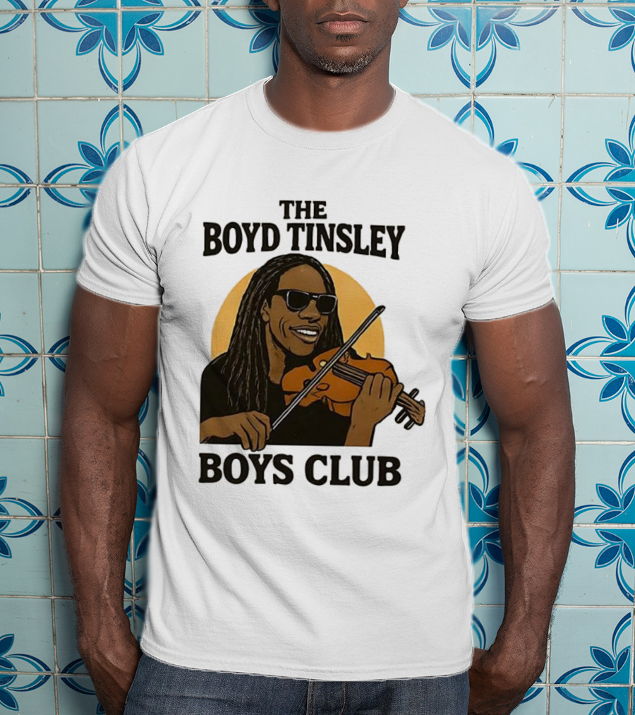 The Boyd Tinsley Boys Club Violinist Icon With Sunglasses T-Shirt