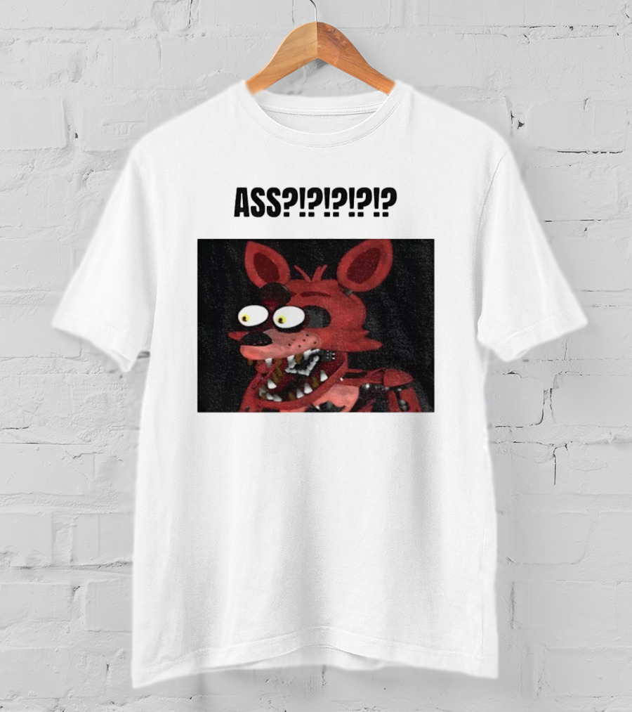 FNAF Foxy Character Surprise Reaction Five Nights At Freddy's T-Shirt