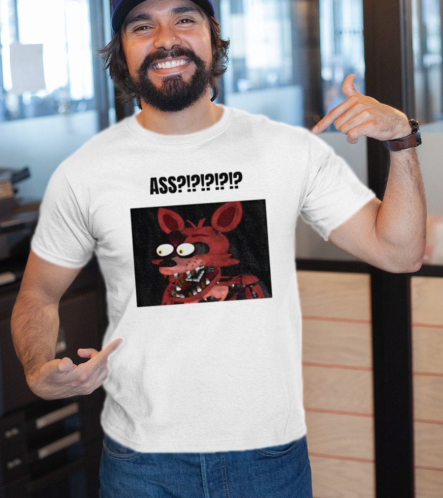 FNAF Foxy Character Surprise Reaction Five Nights At Freddy's T-Shirt