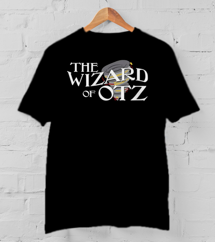 The Wizard Of Otz Twister Hat Design T-Shirt