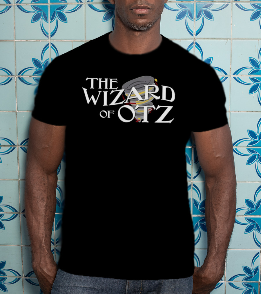 The Wizard Of Otz Twister Hat Design T-Shirt