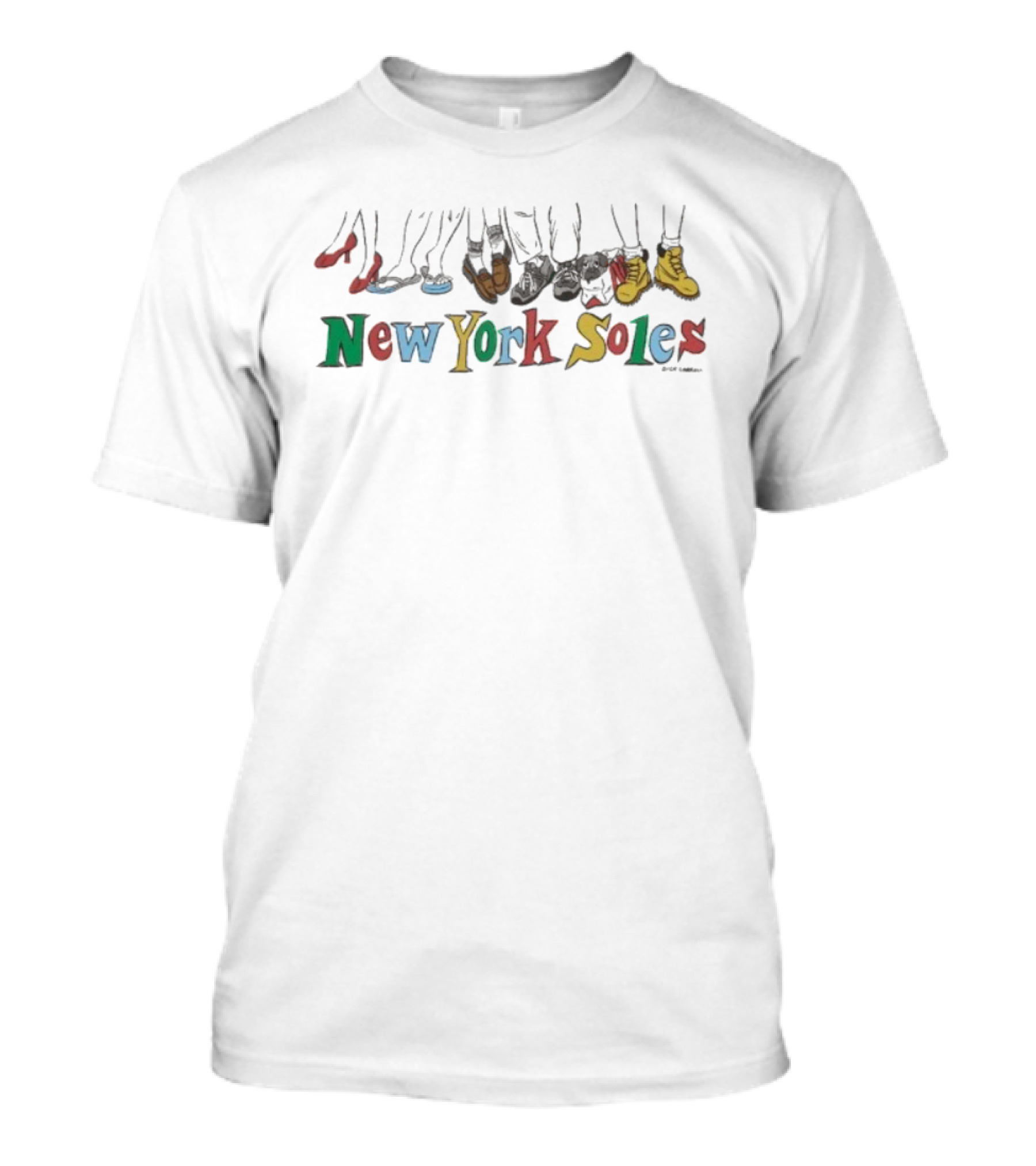New York Soles Only NY Footwear Diversity T-Shirt