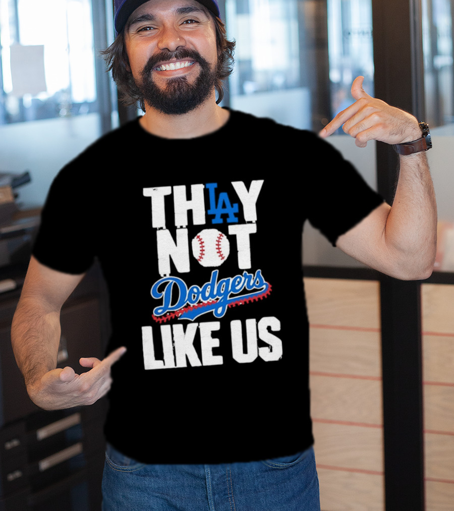 Los Angeles Dodgers Champions Back To Back 2025 They Not Like Us T-Shirt