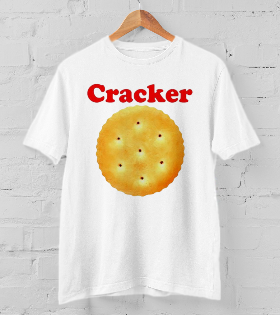 Cracker Anti Woke Memes Ritz Inspired Circular Design T-Shirt