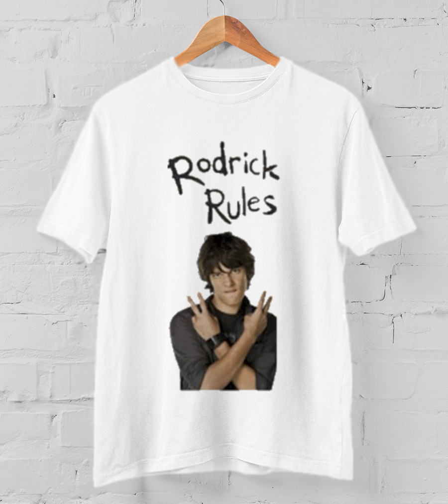 Rodrick Rules Diary Of A Wimpy Kid Character Pose T-Shirt