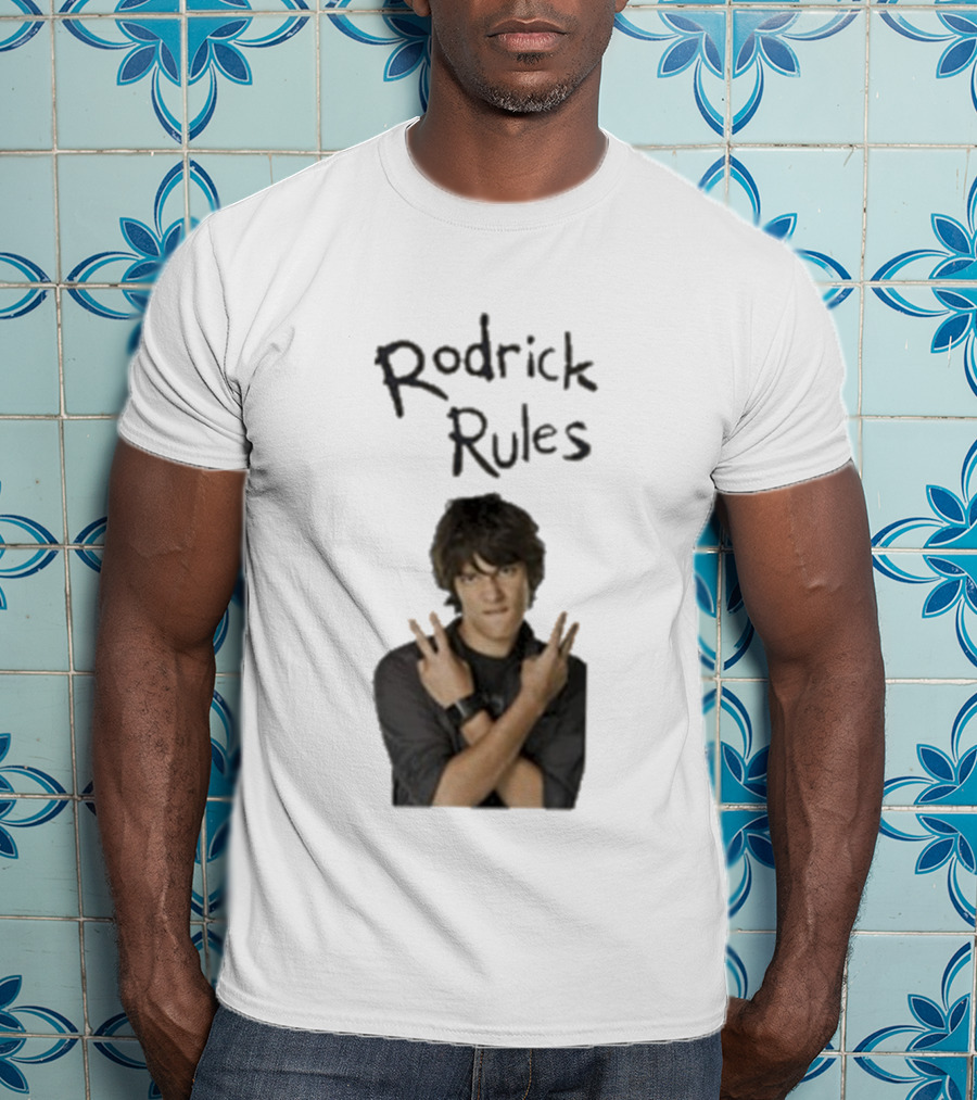 Rodrick Rules Diary Of A Wimpy Kid Character Pose T-Shirt