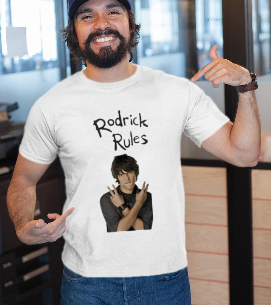 Rodrick Rules Diary Of A Wimpy Kid Character Pose T-Shirt