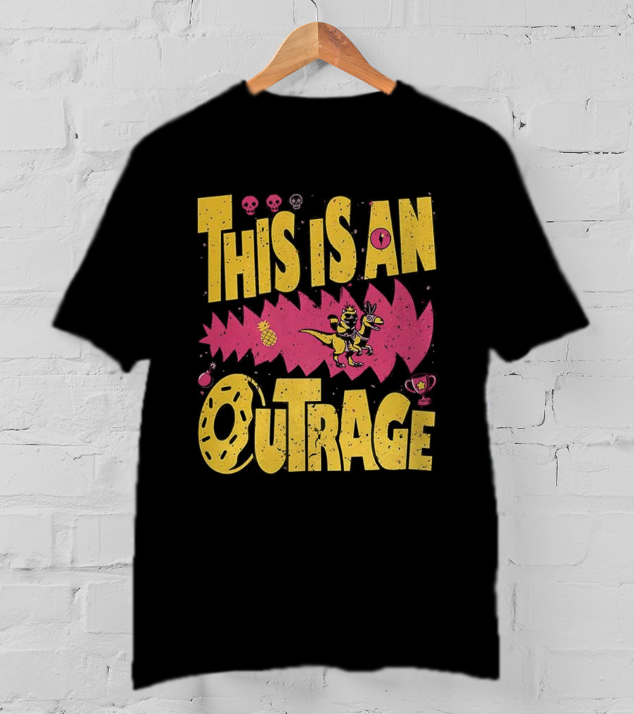 This Is An Outrage Princess Donut Cat Dungeon Crawler Carl Adventure T-Shirt