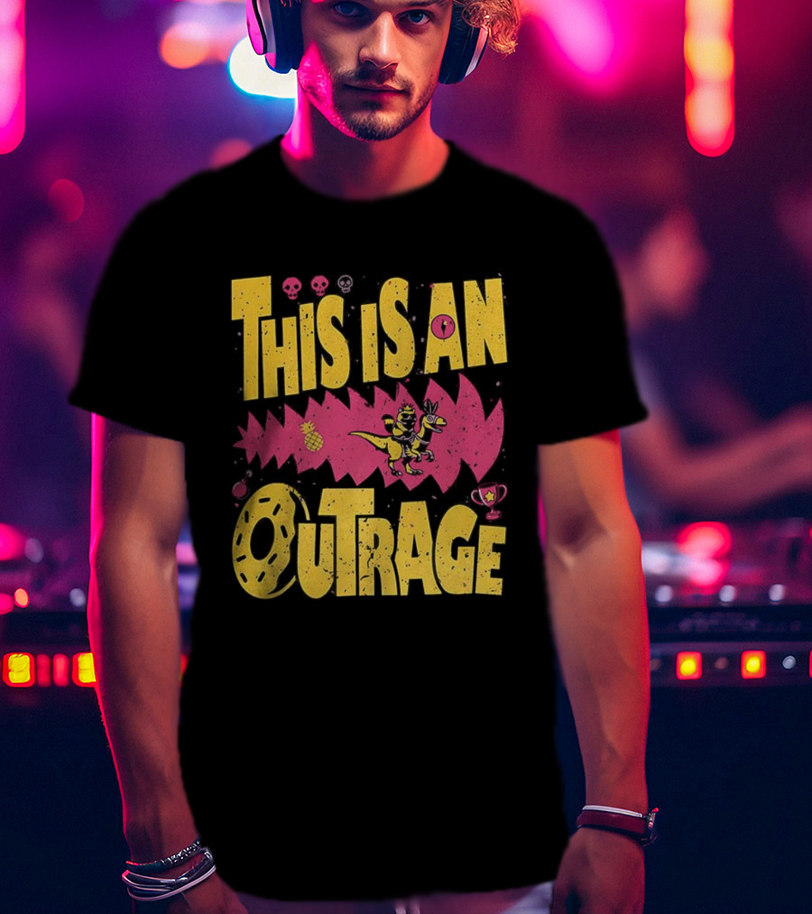 This Is An Outrage Princess Donut Cat Dungeon Crawler Carl Adventure T-Shirt