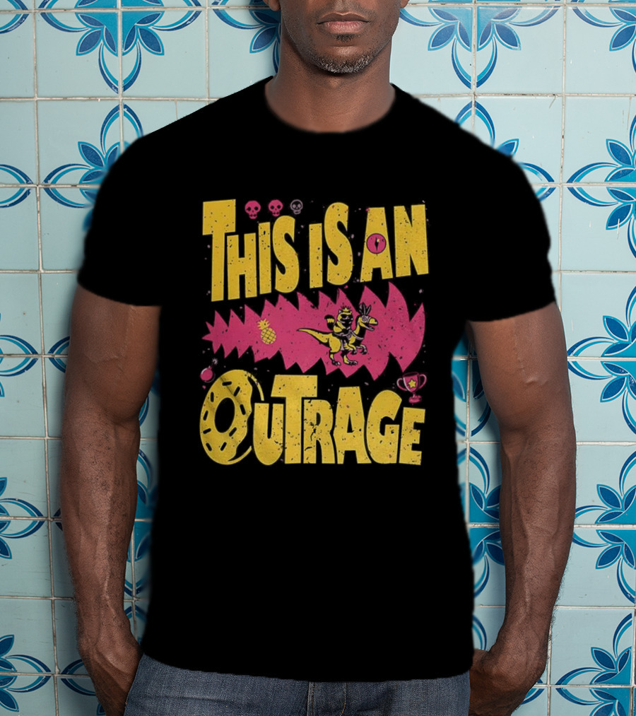 This Is An Outrage Princess Donut Cat Dungeon Crawler Carl Adventure T-Shirt