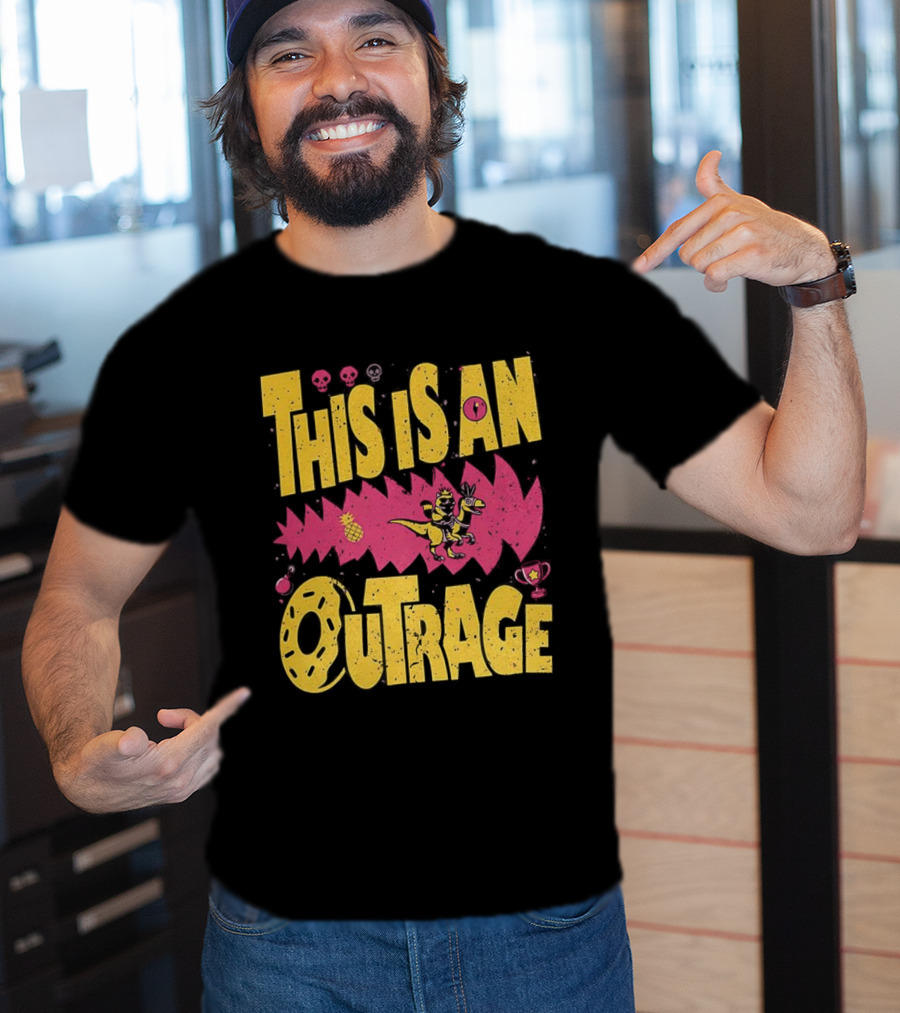 This Is An Outrage Princess Donut Cat Dungeon Crawler Carl Adventure T-Shirt