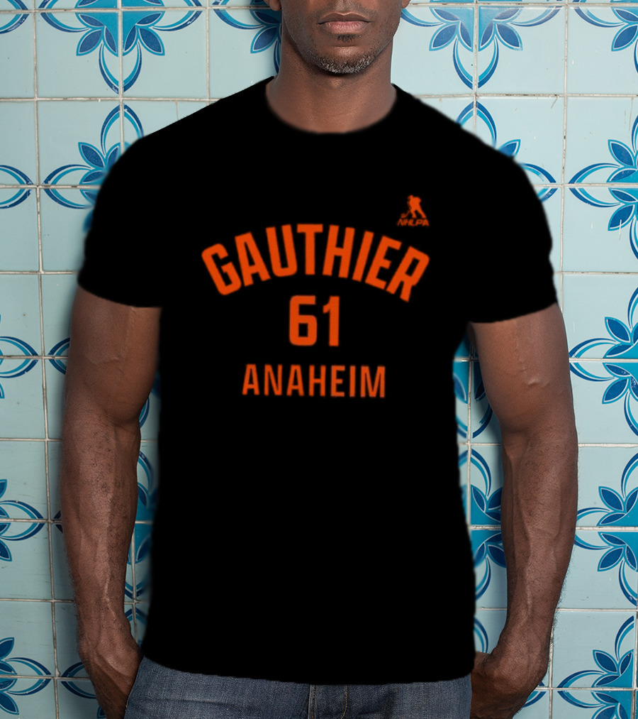 Gauthier 61 Anaheim Ducks Official NHL Team Merchandise T-Shirt