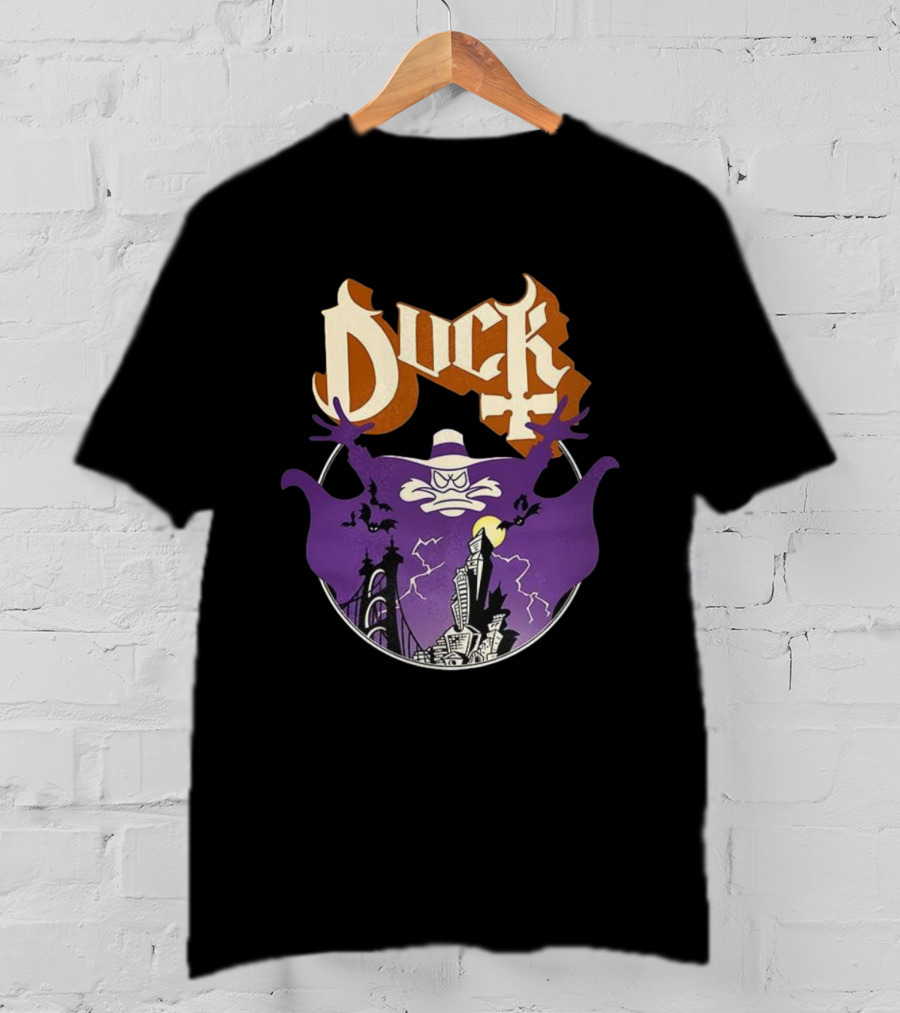 Darkwing Duck Disney Cartoon 90s Ghost Halloween T-Shirt