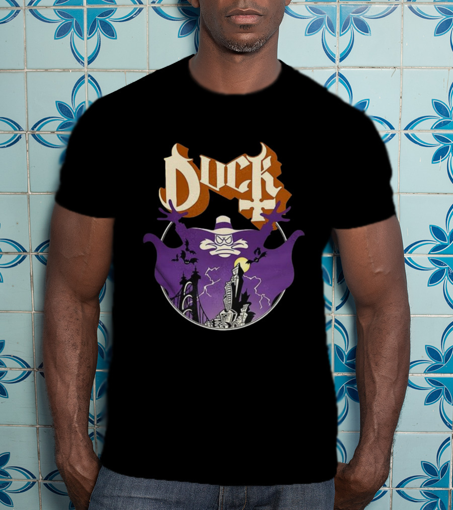 Darkwing Duck Disney Cartoon 90s Ghost Halloween T-Shirt