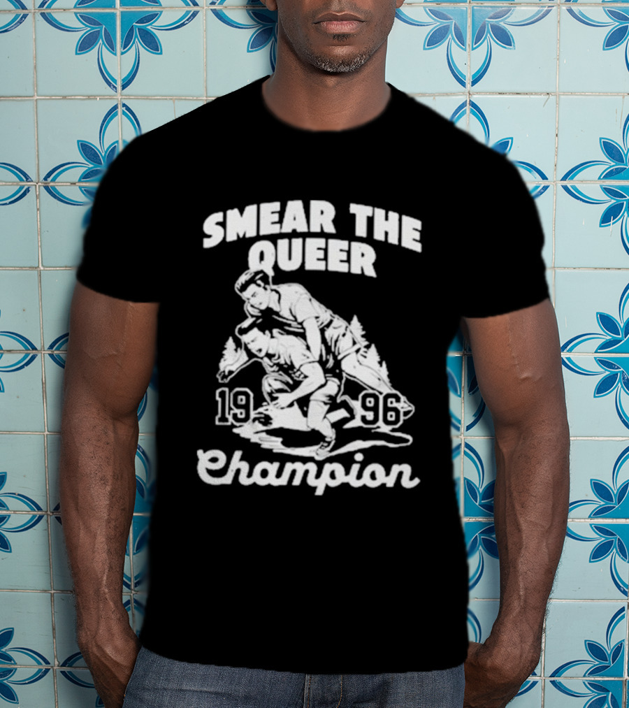 Drinkin’ Bros Smear The Queer Champion 1996 T-Shirt