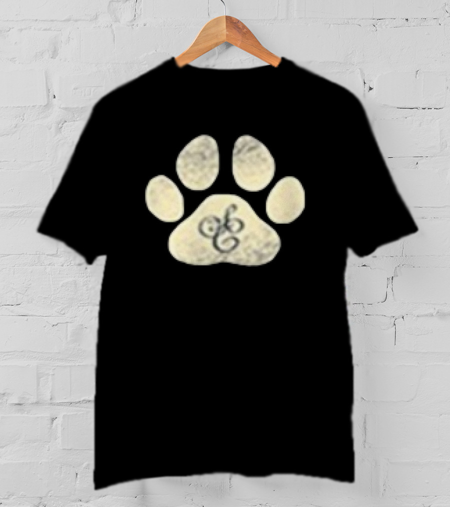 Sabrina Carpenter Paw Print I'm Just Drinking To Call Someone T-Shirt