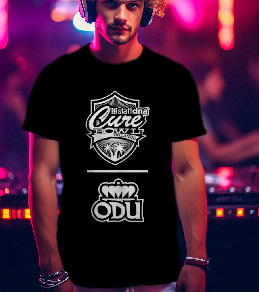 Old Dominion ODU StaffDNA Cure Bowl Orlando T-Shirt