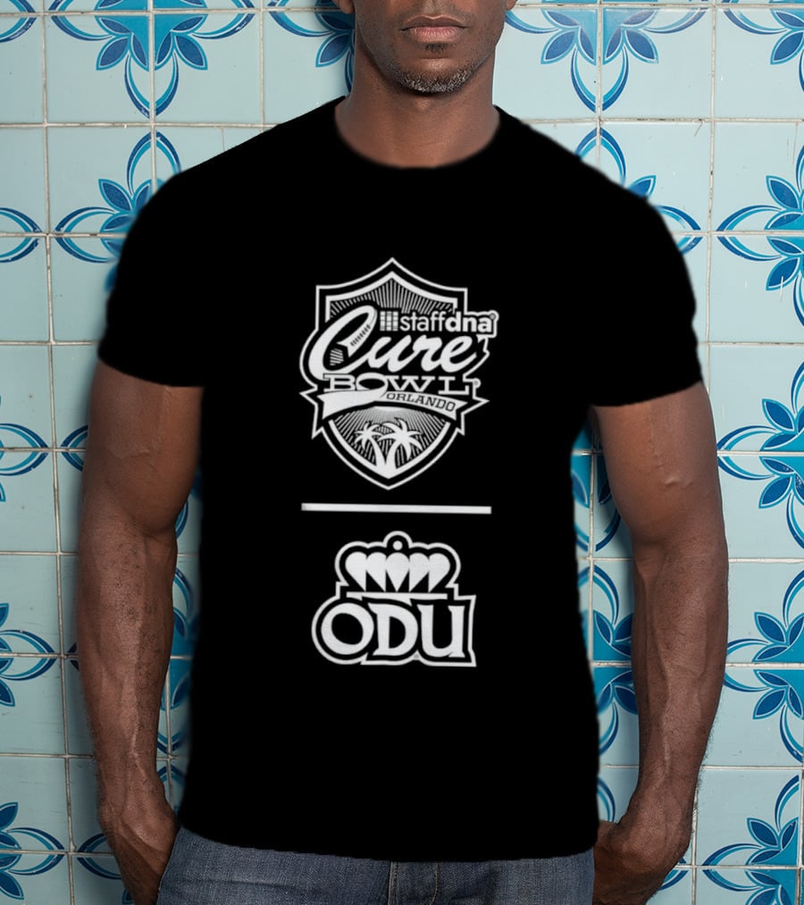 Old Dominion ODU StaffDNA Cure Bowl Orlando T-Shirt