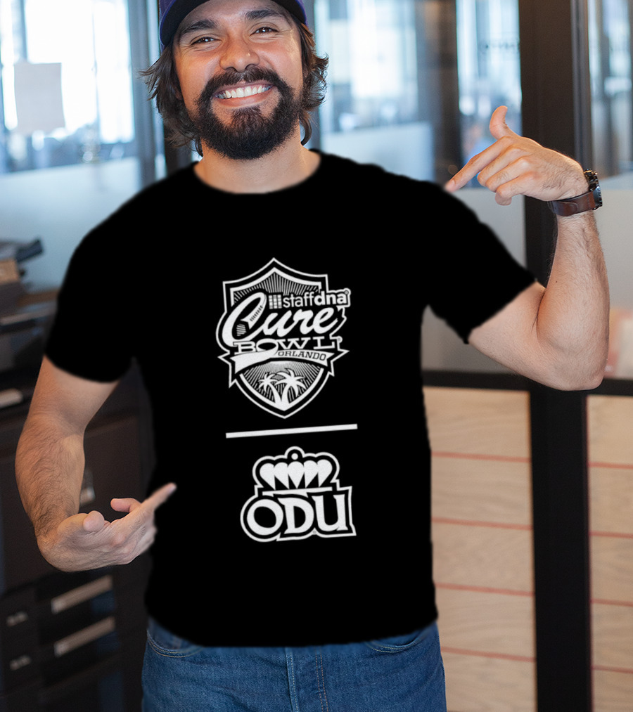 Old Dominion ODU StaffDNA Cure Bowl Orlando T-Shirt