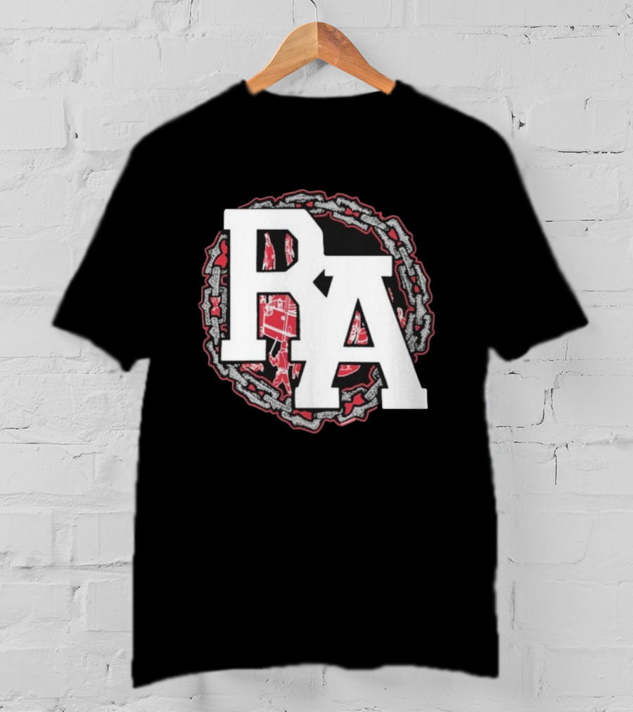 Rude Awakening Bound By Chains PA Symbol With Urban Elements T-Shirt