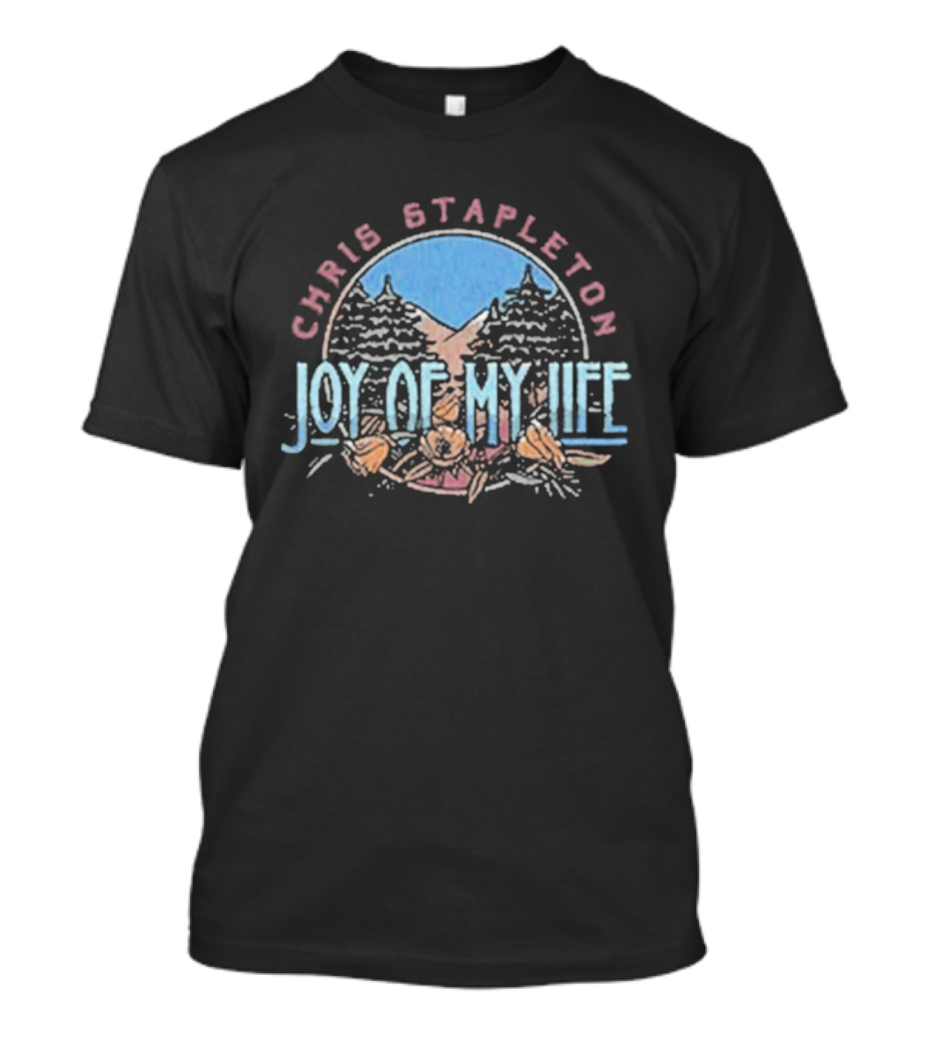 Chris Stapleton Joy Of My Life Blue Orange Iconic Style T-Shirt