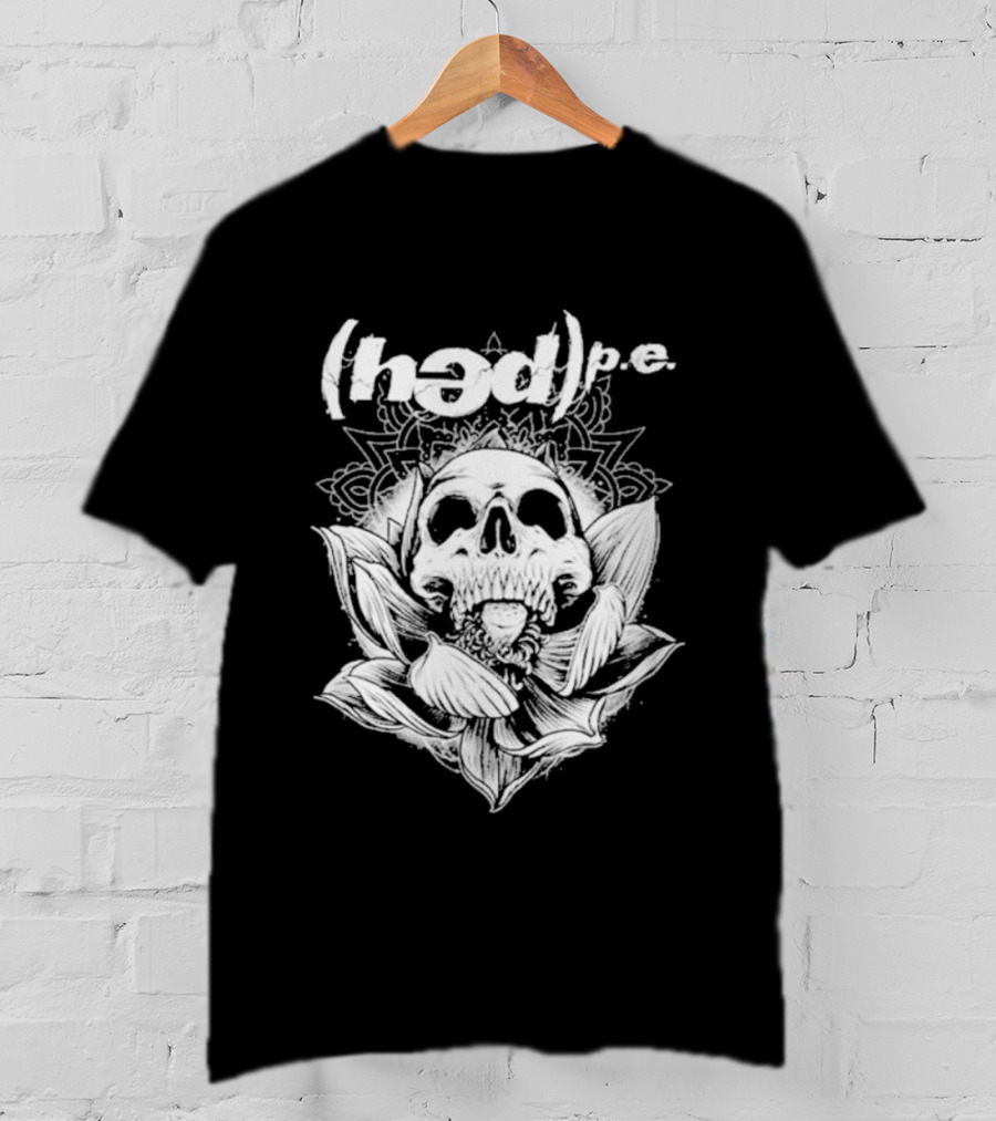 Hed PE Skull Lotus Art Mandala T-Shirt