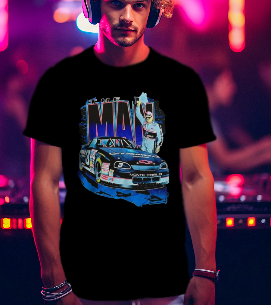 Dale Earnhardt The Man Goodwrench Chevrolet Monte Carlo T-Shirt