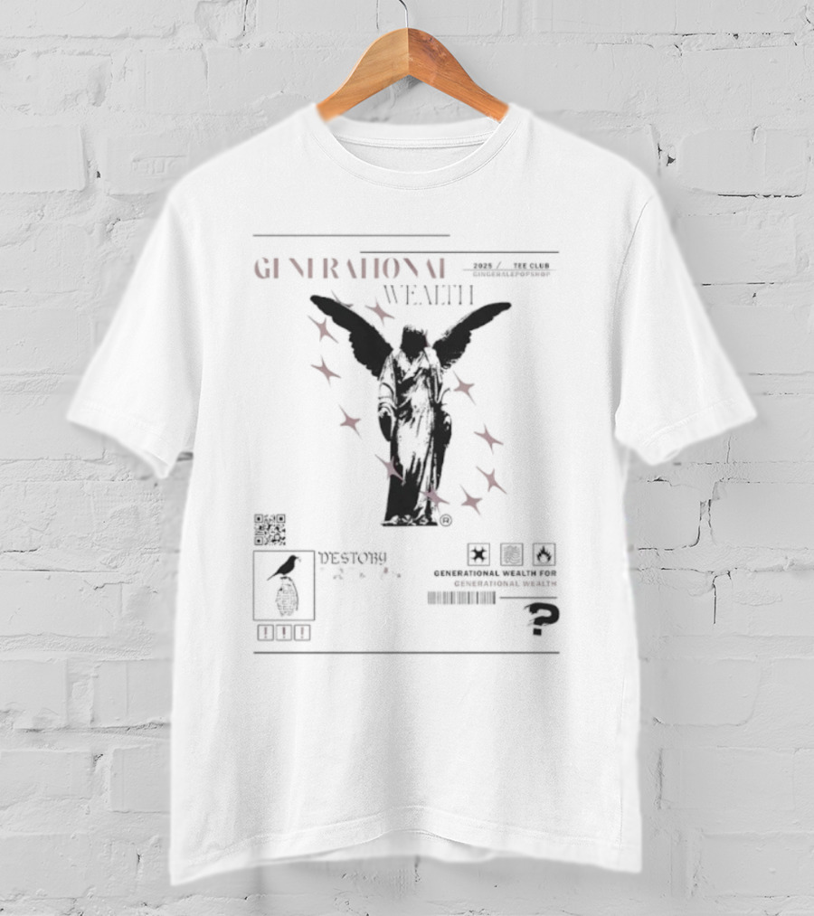 Generational Wealth Live Story Dreams 2025 T-Shirt