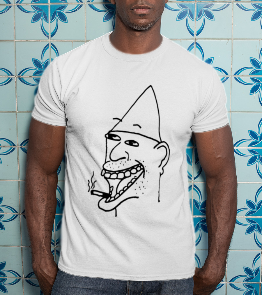 Goobsmooch Funny Smoking Cartoon Character T-Shirt