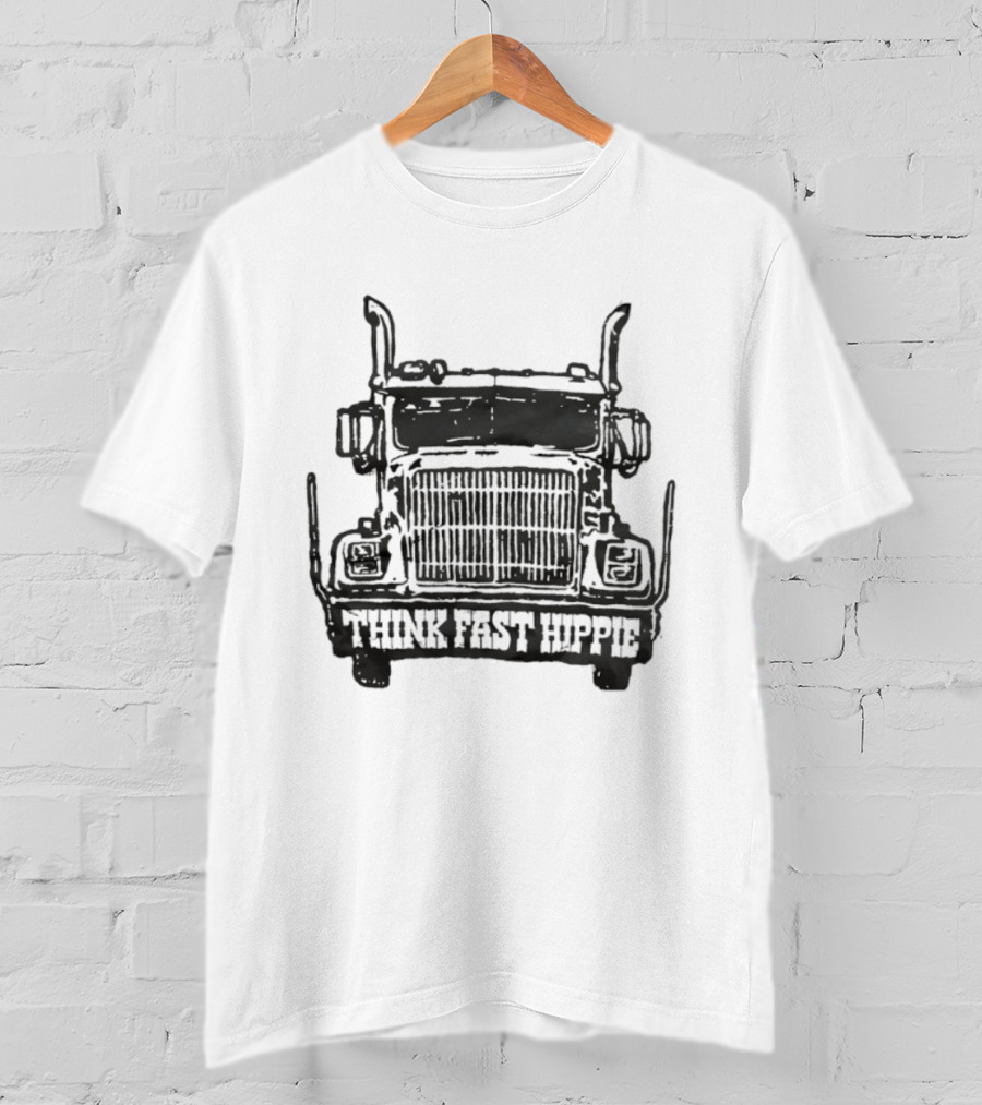 Think Fast Hippie Truck Ames Bros T-Shirt