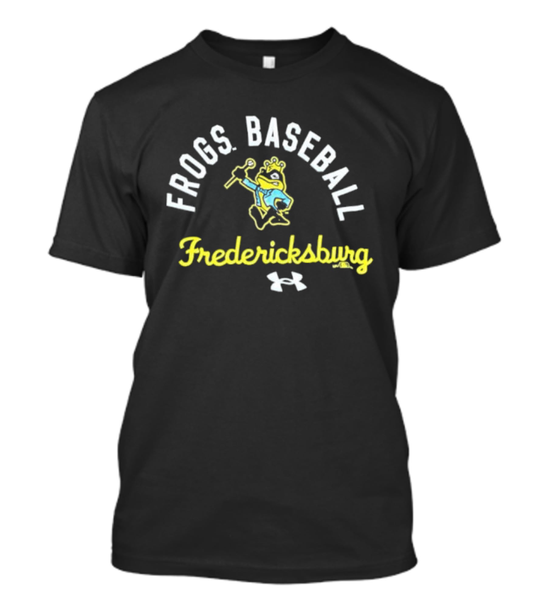 Fredericksburg Frogs Baseball Team Under Armour Logo T-Shirt