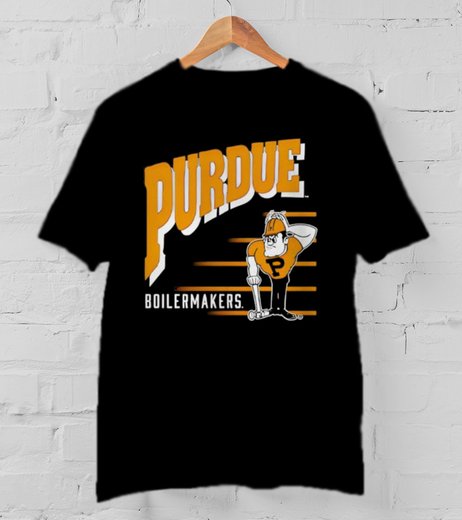 Purdue Boilermakers Pete 90s Retro Classic Style T-Shirt
