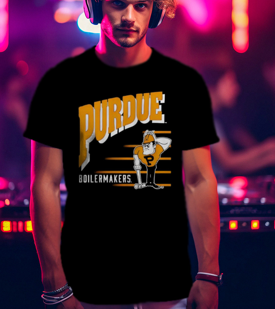 Purdue Boilermakers Pete 90s Retro Classic Style T-Shirt
