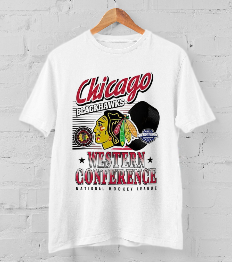 Chicago Blackhawks NHL Western Conference National Hockey League T-Shirt