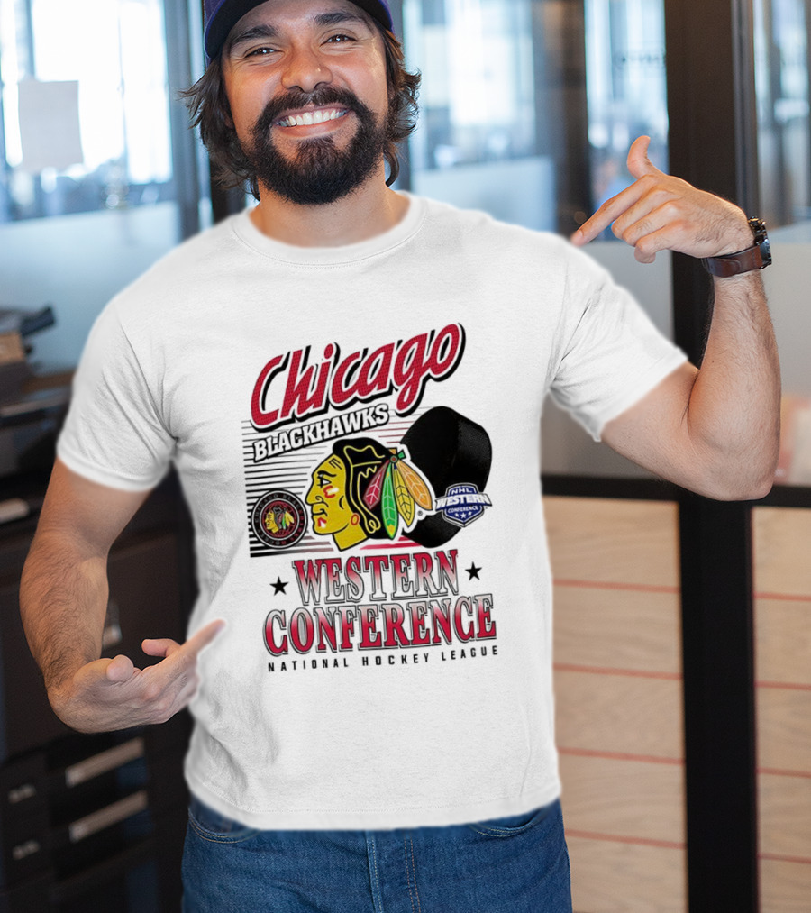 Chicago Blackhawks NHL Western Conference National Hockey League T-Shirt
