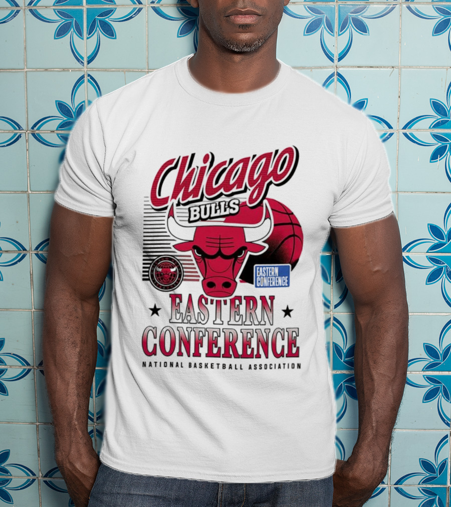 Chicago Bulls Eastern Conference National Basketball Association Ball T-Shirt