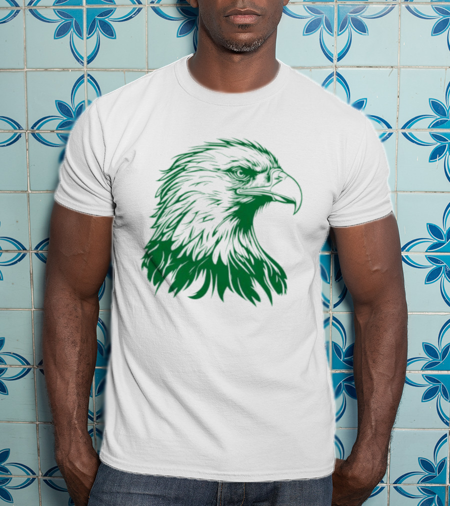 Philadelphia Eagles Vintage Green War Eagle T-Shirt
