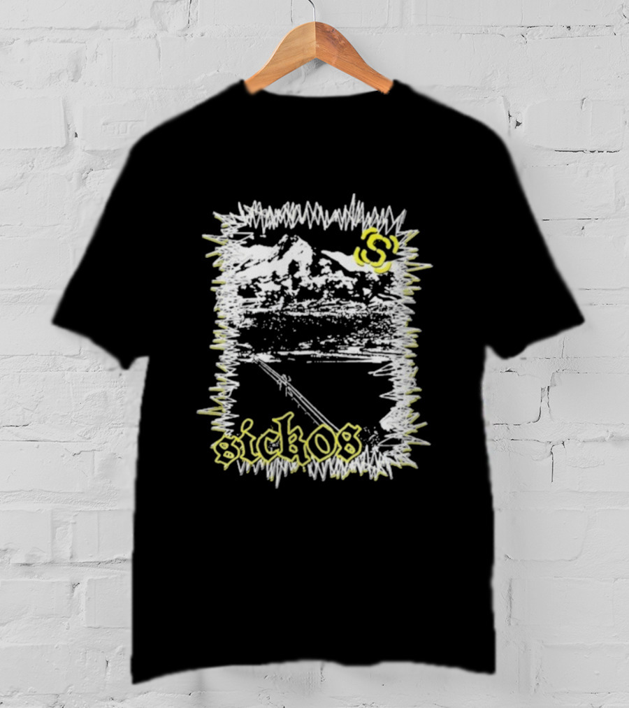 Sickos Mt. Hood Snowy Mountain Adventure S3 T-Shirt