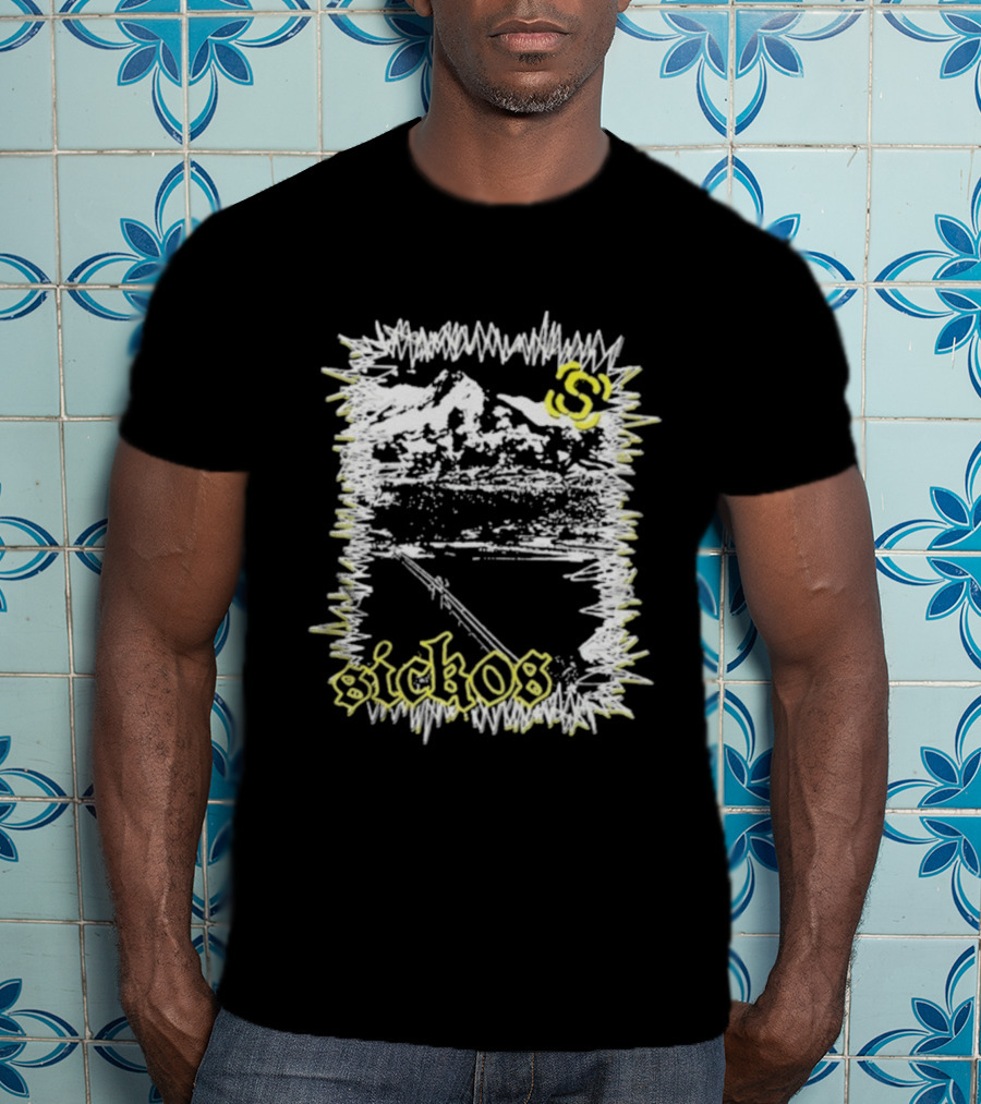 Sickos Mt. Hood Snowy Mountain Adventure S3 T-Shirt